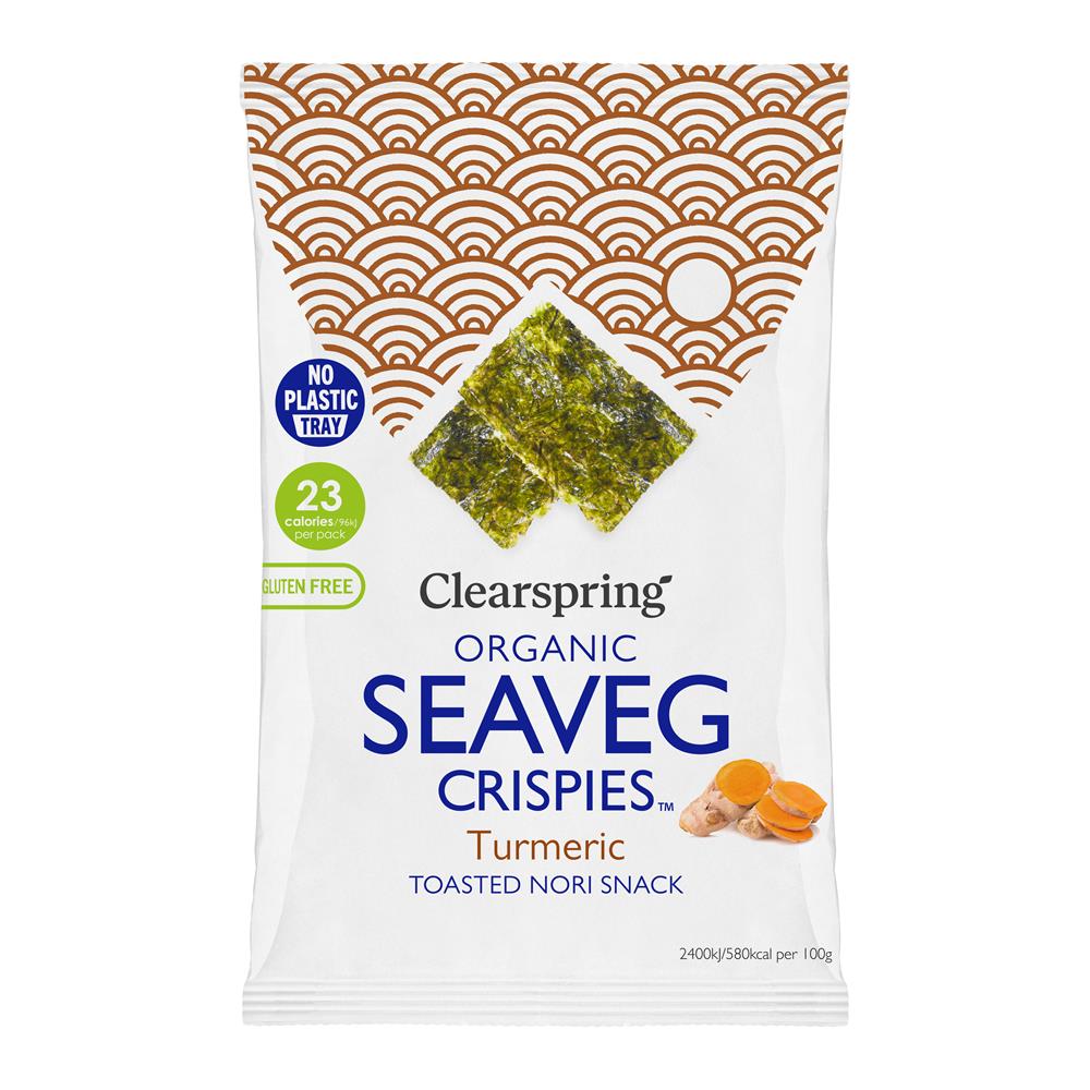 OG Seaveg Crispies - Turmeric (Pack of 20)