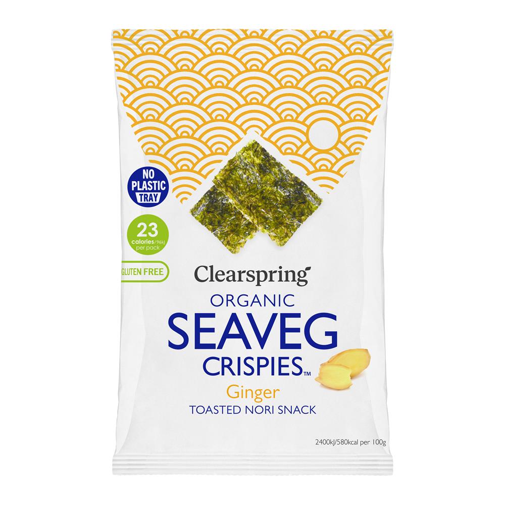 OG Seaveg Crispies - Ginger (Pack of 20)