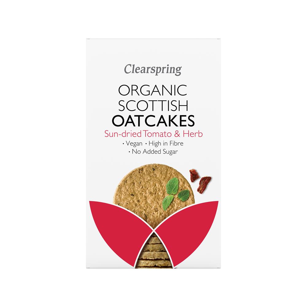 Org Oatcakes Tomato & Herb