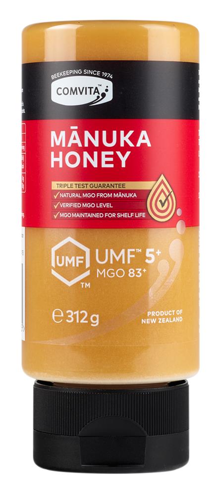 Squeezy Manuka Honey UMF5+ 312g