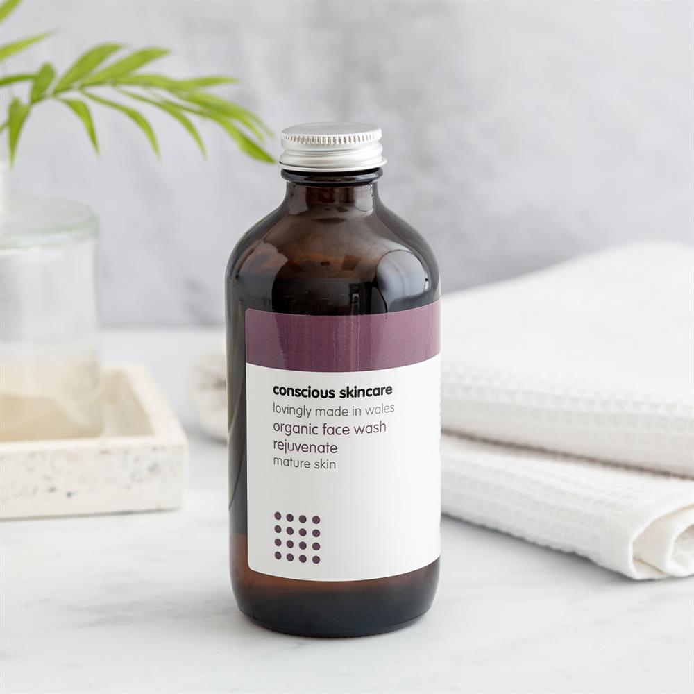 ORGANIC FACE WASH REJUVENATE MATURE SKIN