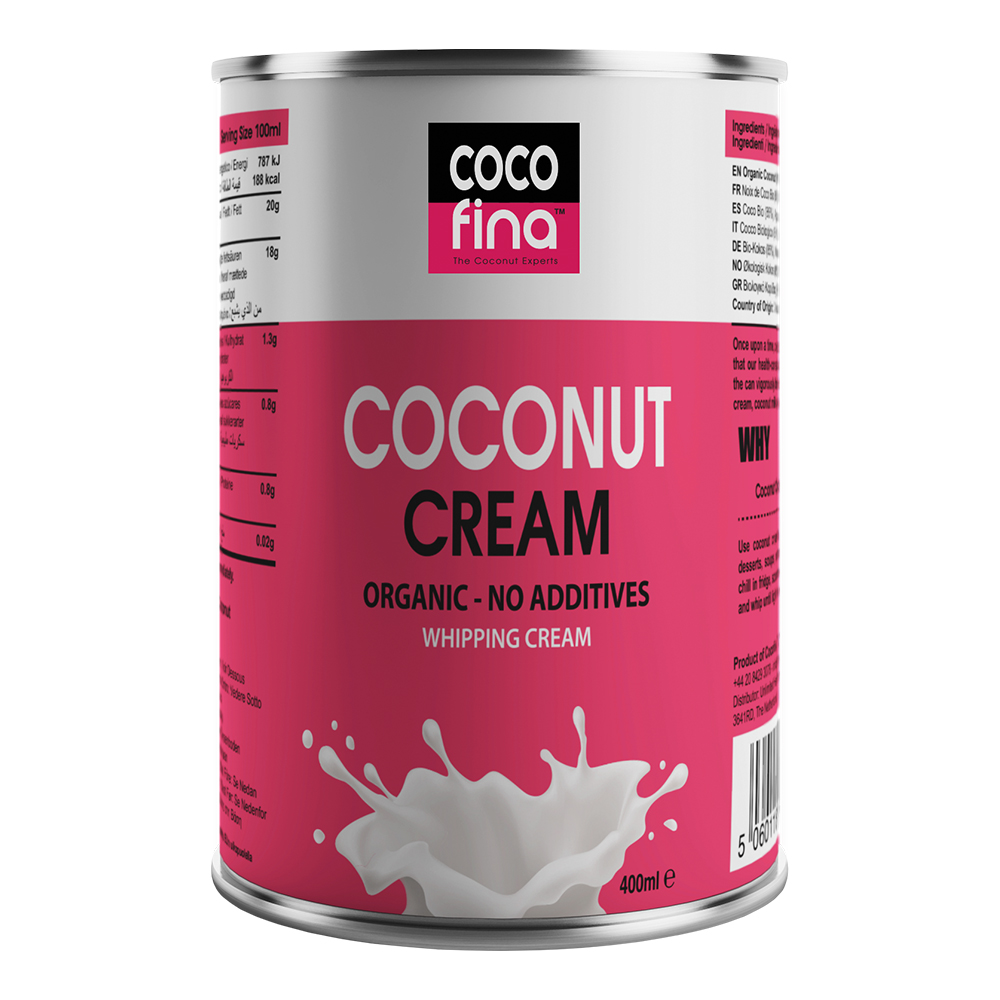Organic Coconut Cream (Pack of 2)