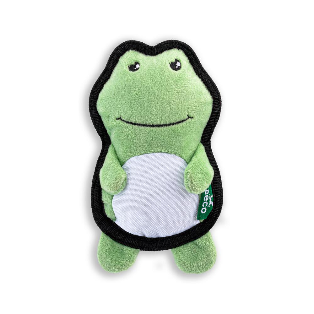 Plush Frog Dog Toy Small