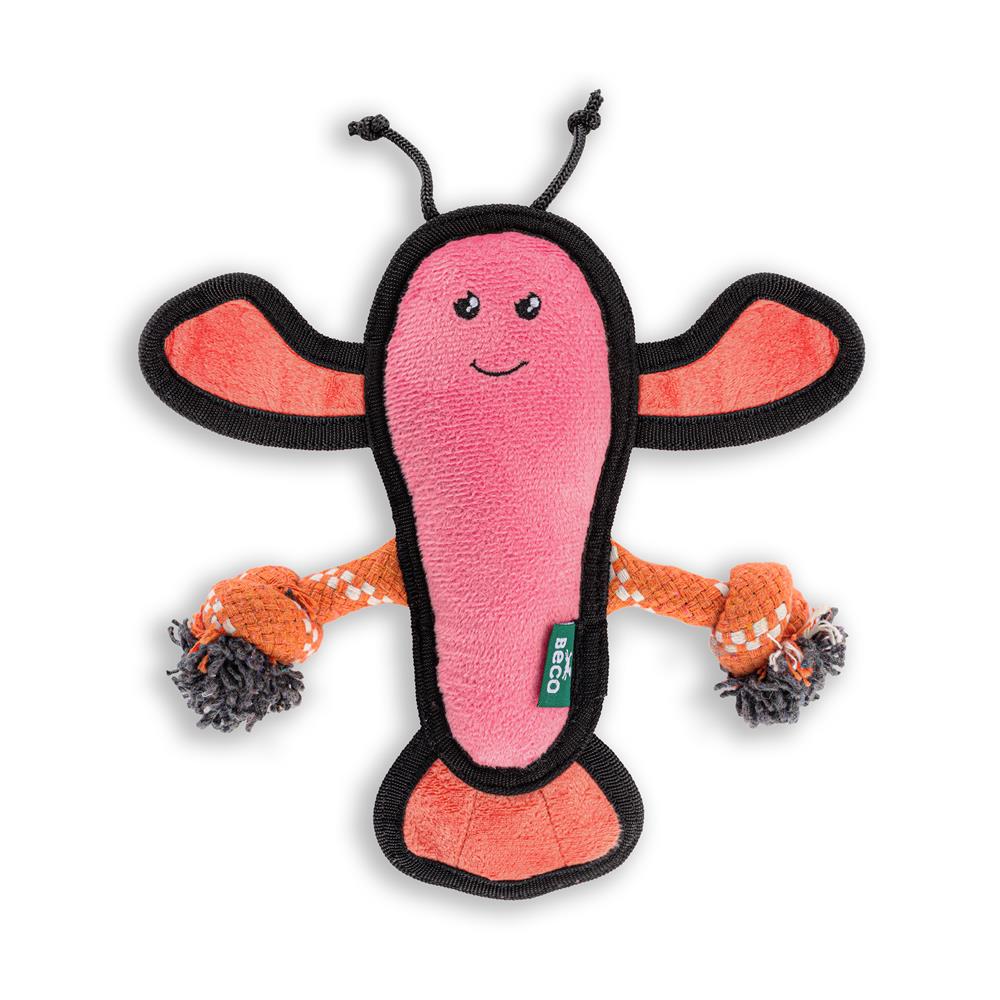 Plush Lobster Dog Toy Med
