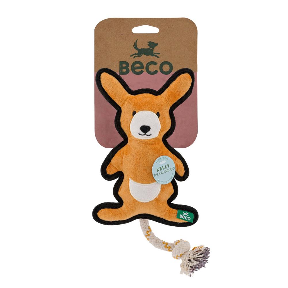 Plush Kangaroo Dog Toy M