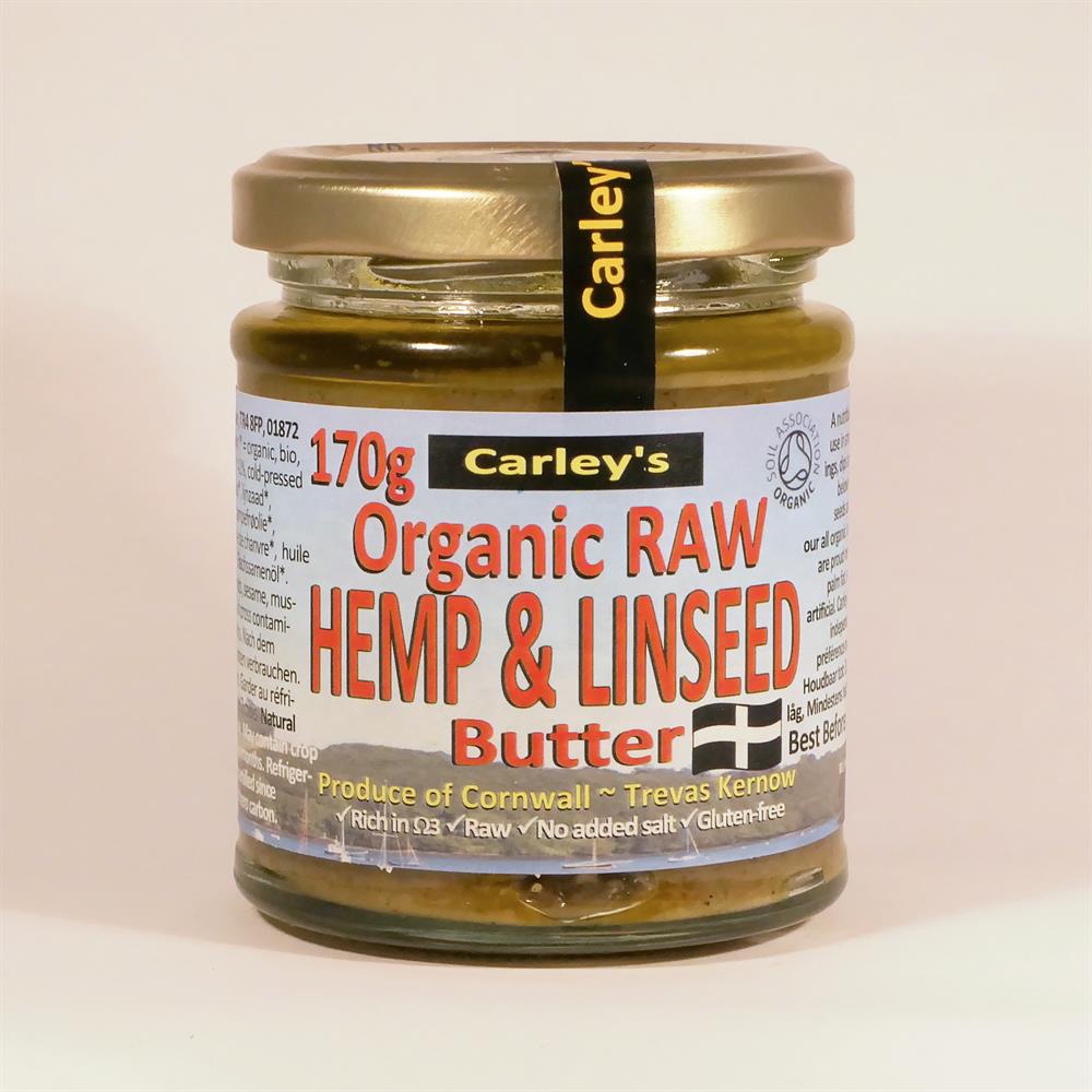 Org Raw Hemp & Linseed Butter