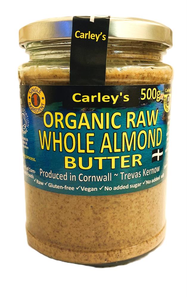 Organic Raw Almond Butter 500g
