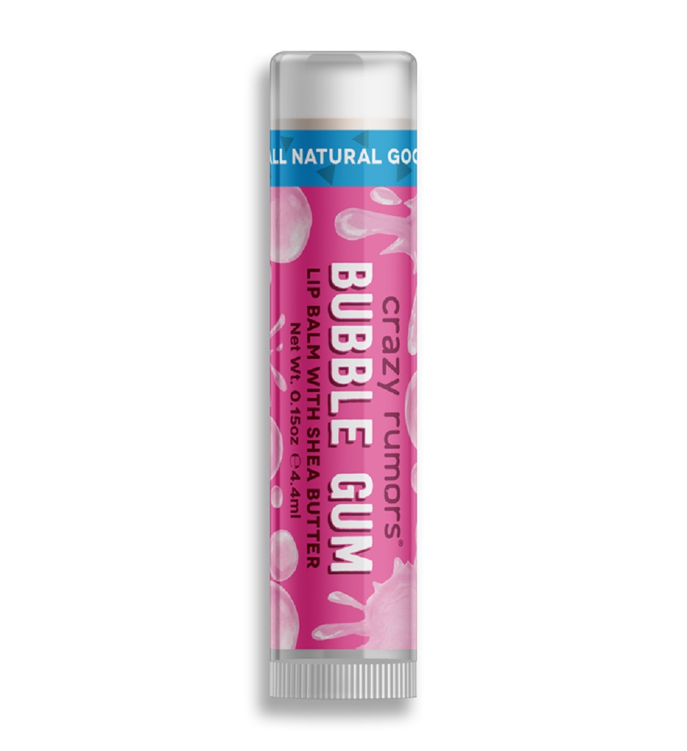 Bubble Gum flavoured Vegan Lip Balm - 100% natural 4g