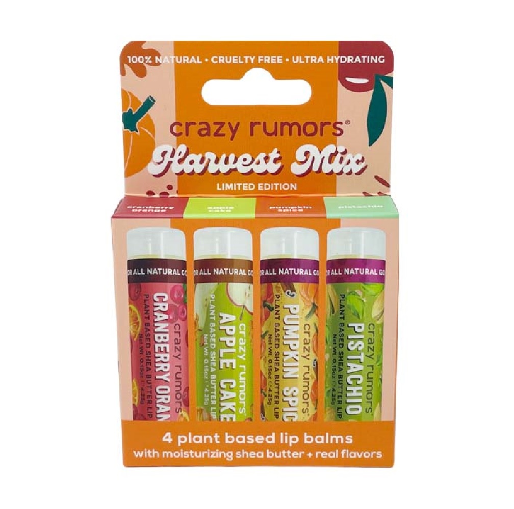 Harvest Mix - 4 lip balm set