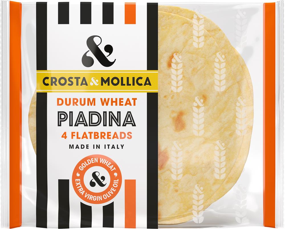 Durum Wheat Mini Piadina (Pack of 16)