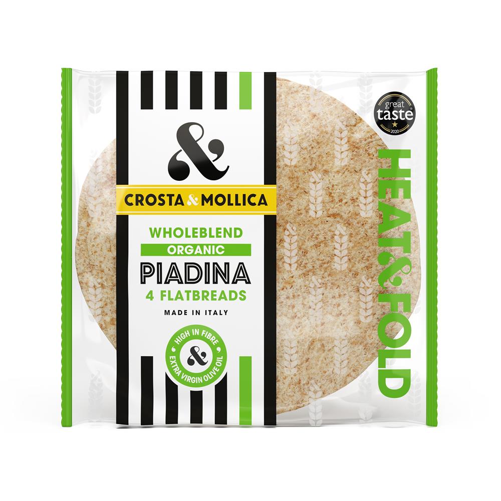 Organic Wholeblend Piadina (Pack of 12)
