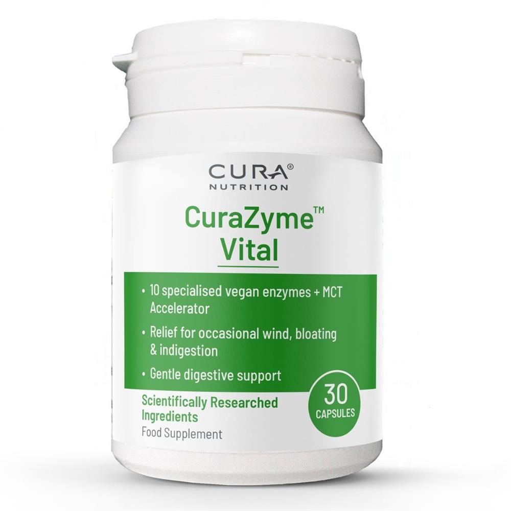 FREE CuraZyme Vital 30s Cura Nutrition Turmeric and Honey
