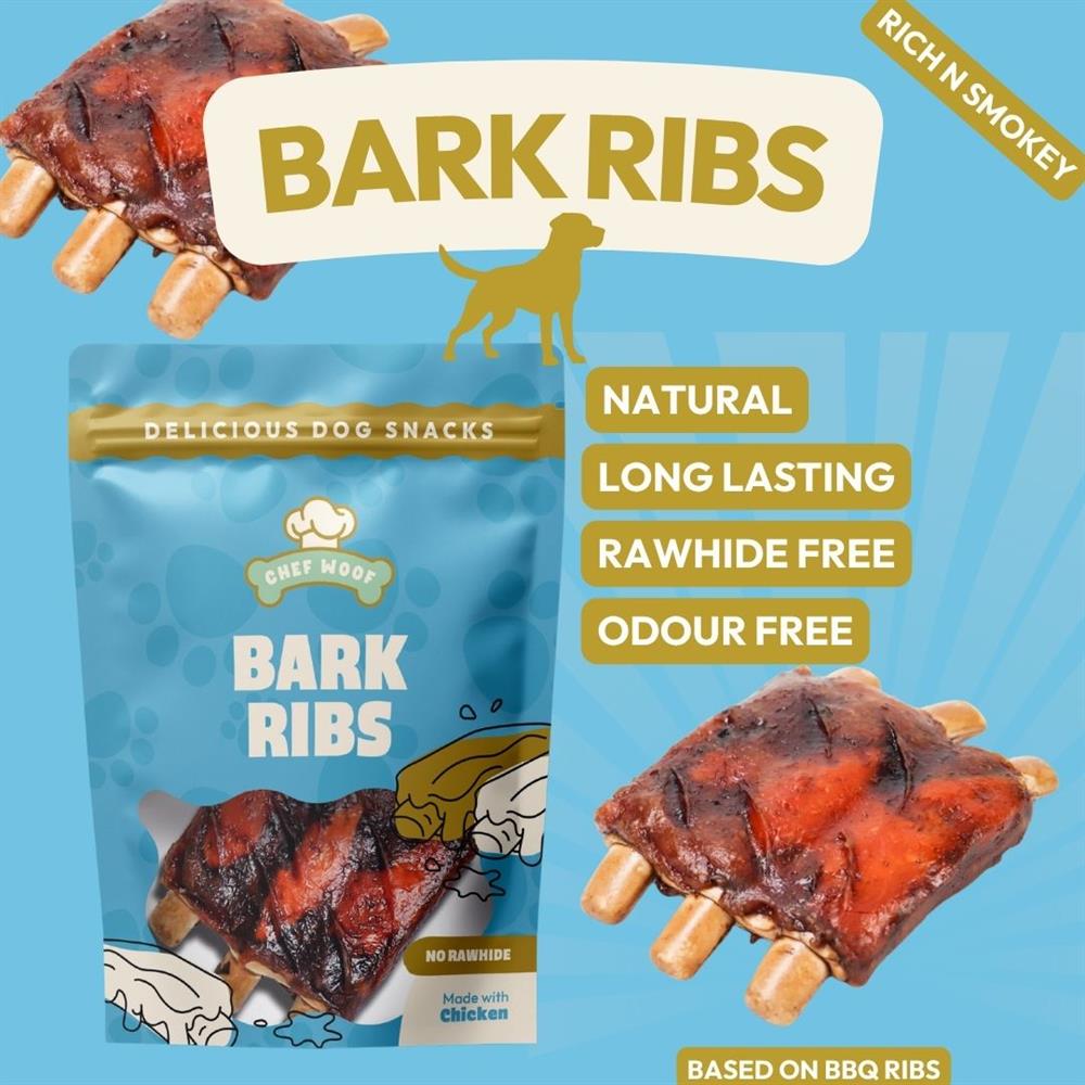 Bark Ribs Dog Treat (Pack of 2)