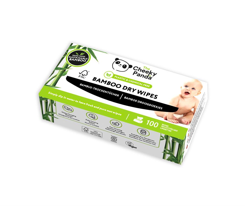 Multi-Purpose Bamboo Dry Wipes