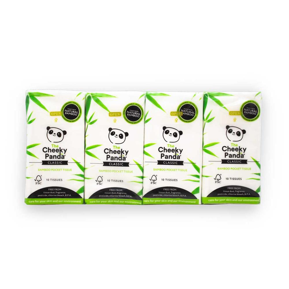 8 Pack Bamboo Pocket Tissues