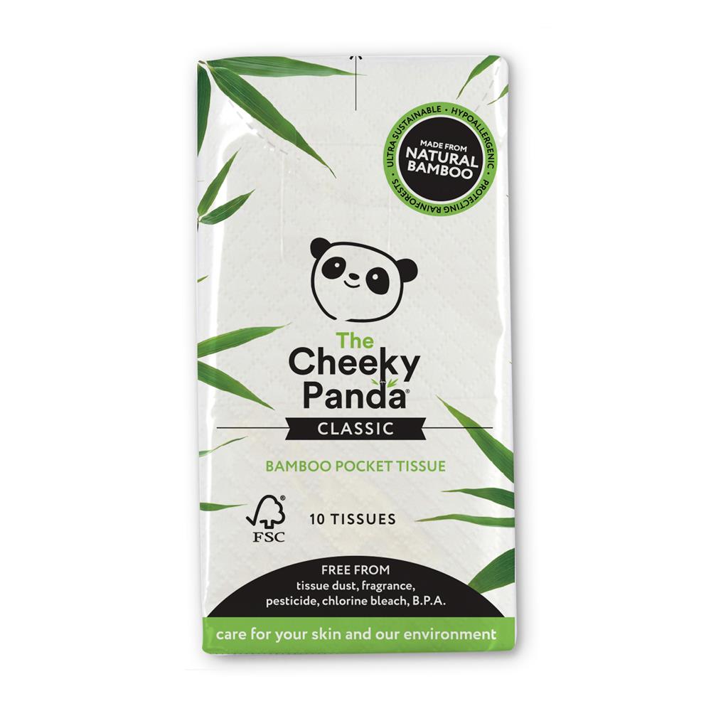 Bamboo Pocket Tissues Single (Pack of 8)