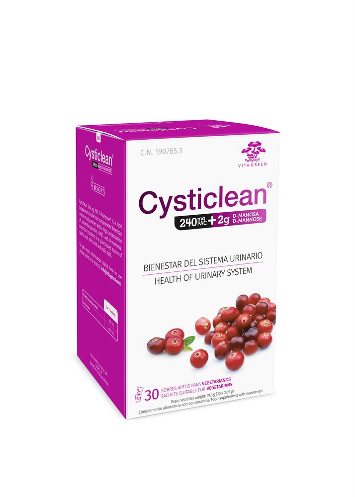 Cysticlean240mgPAC+2gDMannose