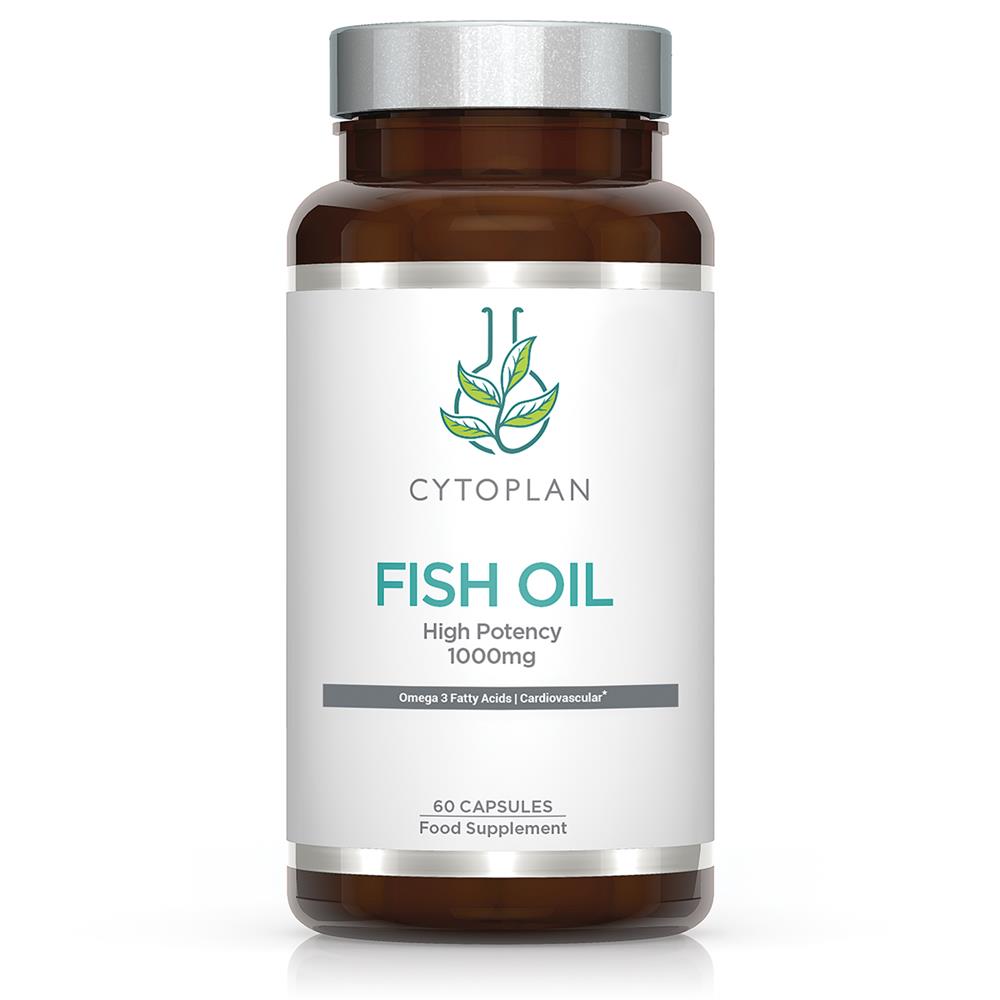 Fish Oil: High Potency Omega 3 EPA/DHA 60 Capsules