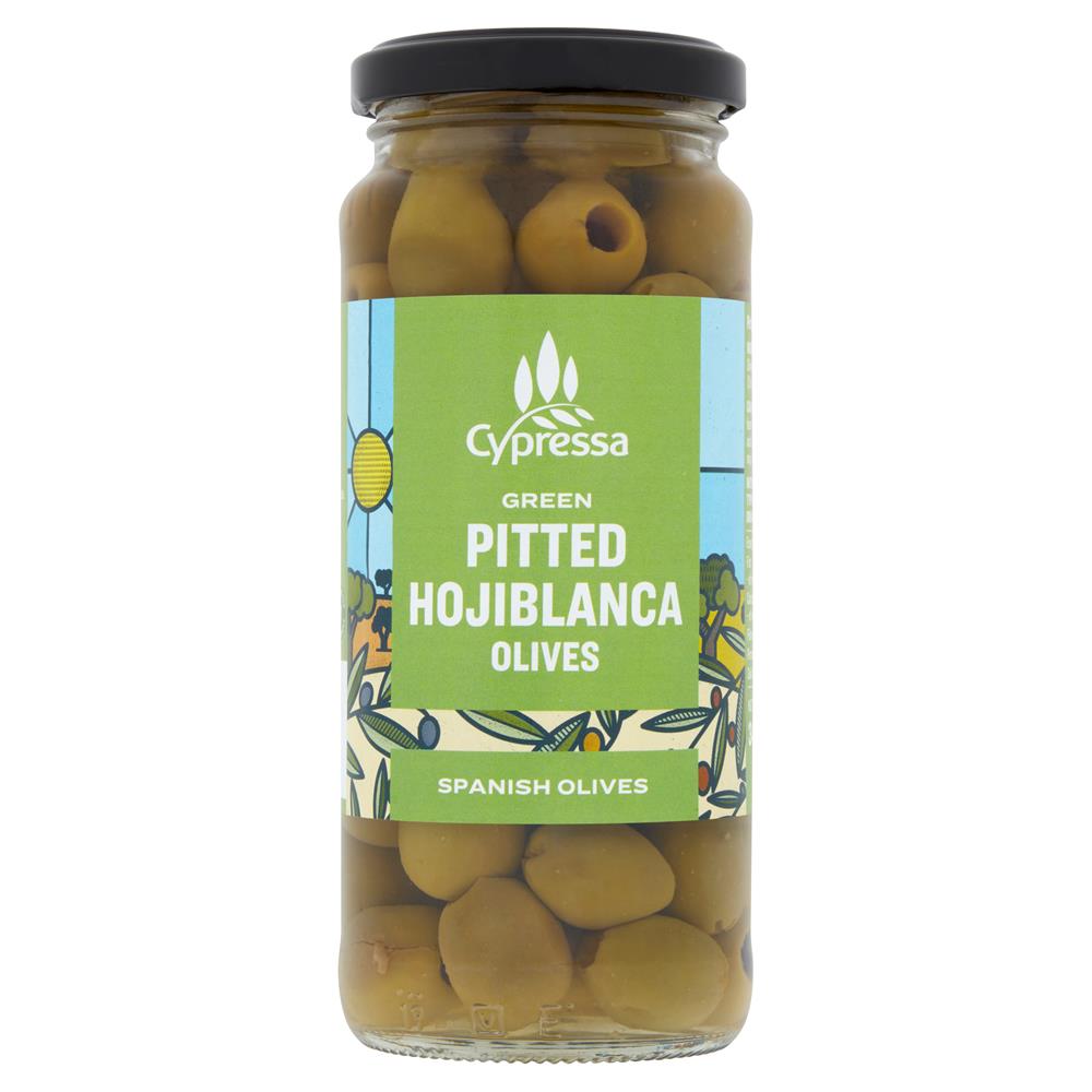 Pitted Green Olives 340g