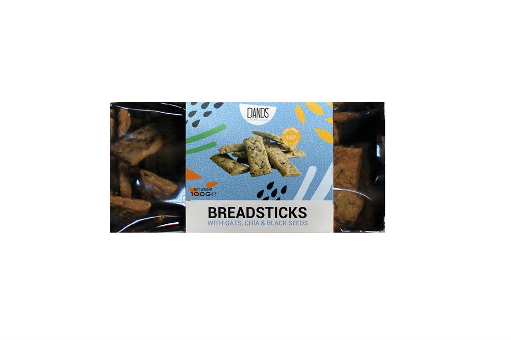 Breadsticks with Oats & Seeds (Pack of 2)