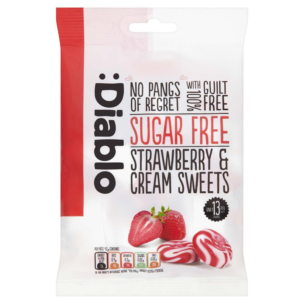 Strawberry & Cream Sweets Bag