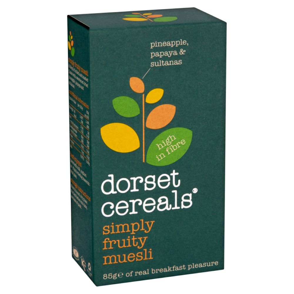 Dorset Simply Fruity Muesli (Pack of 18)