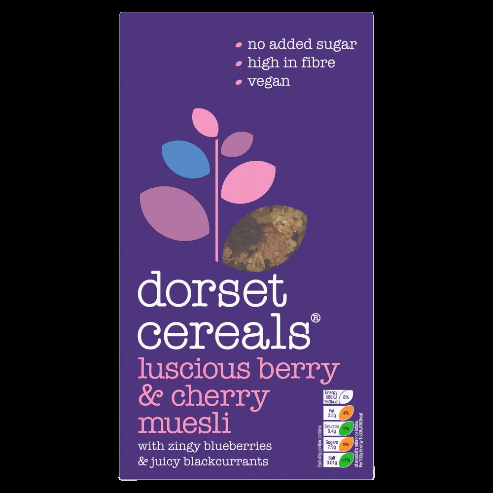 Dorset Berries and Cherries Muesli 600g