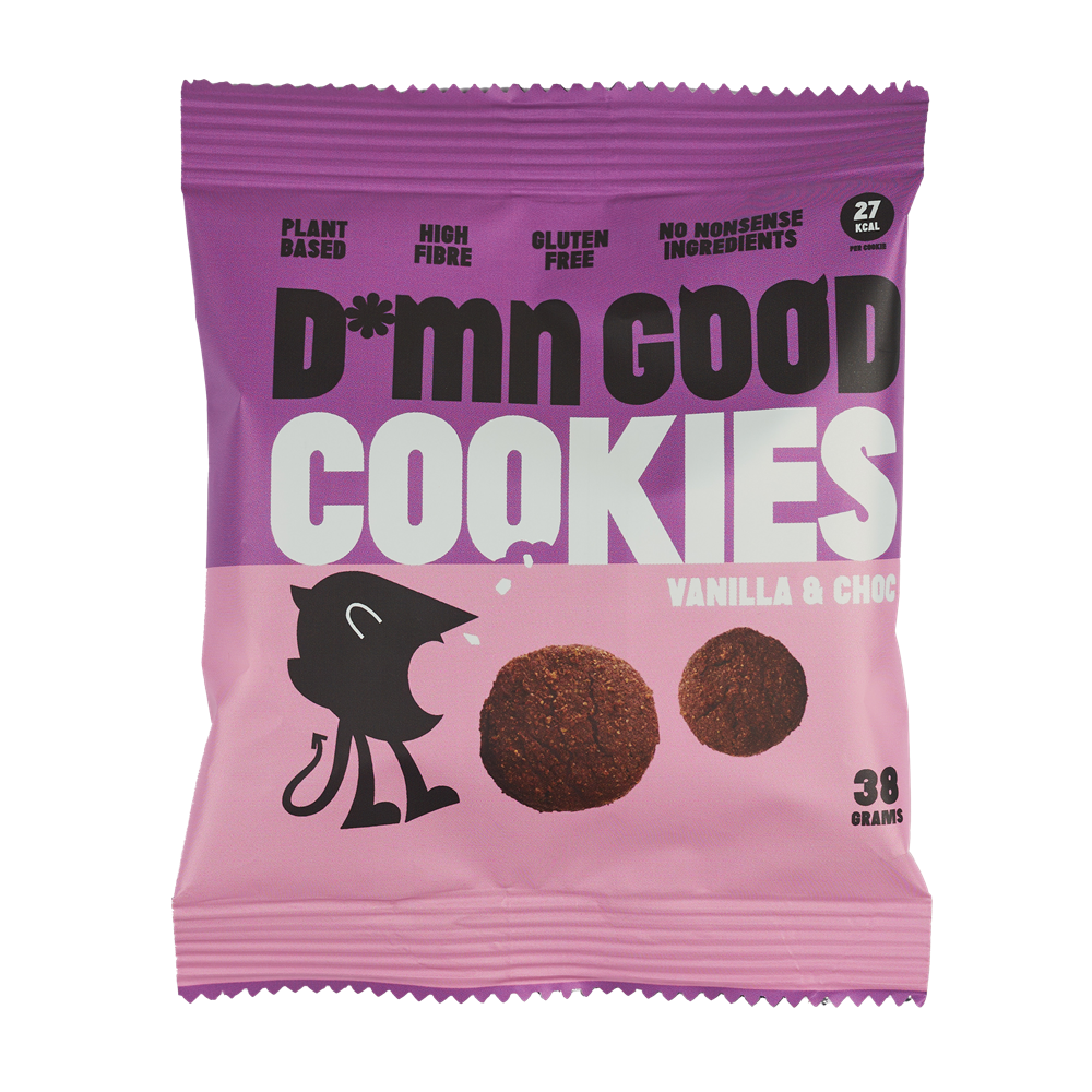 Vegan Vanilla & Chocolate Cookies 38g