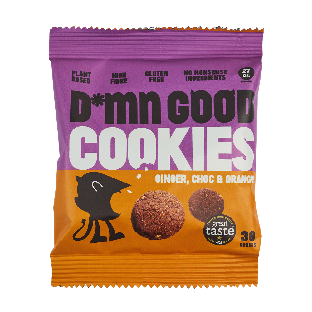 Vegan Ginger Choc Orange Cookies 38g