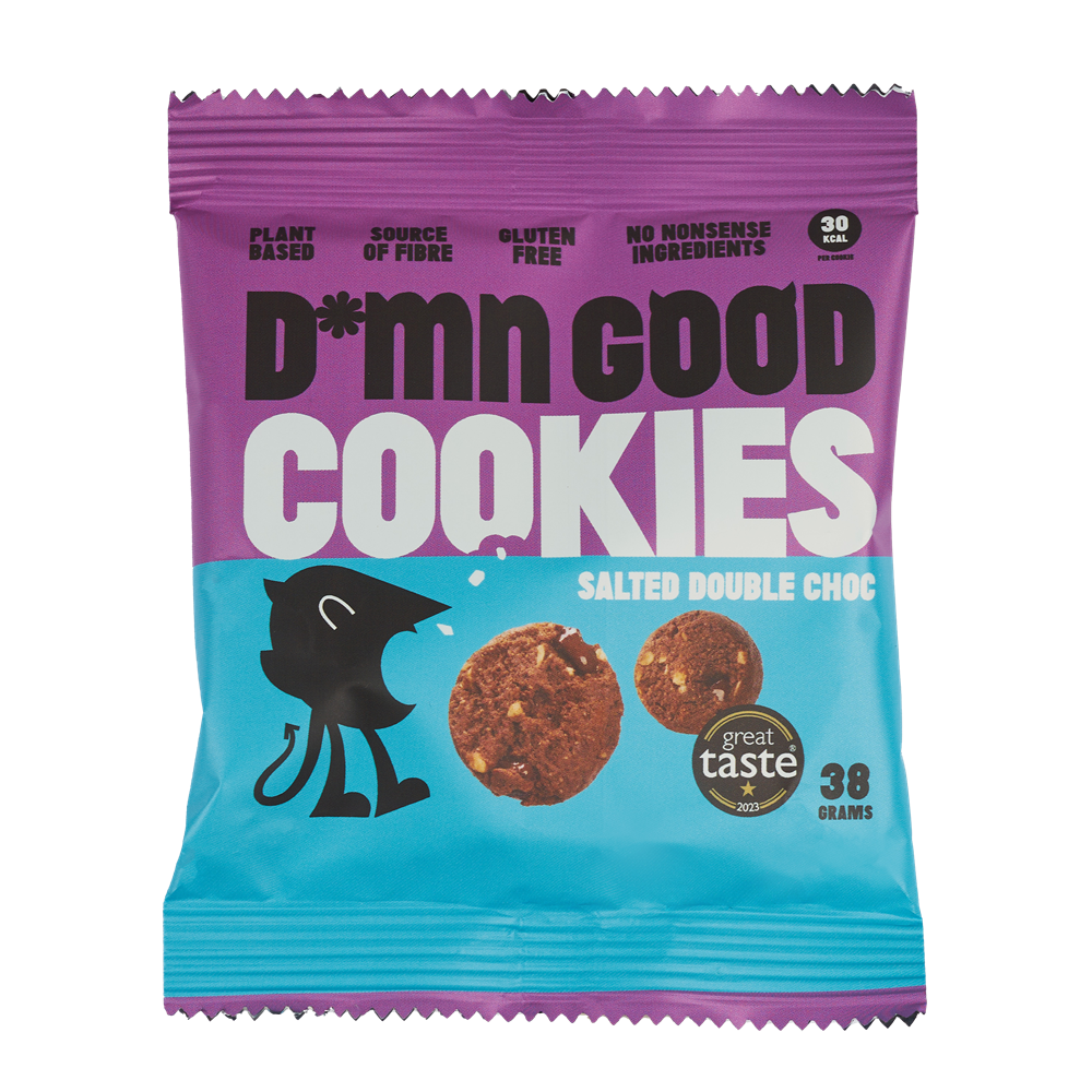 Vegan Salted Double Choc Cookies 38g