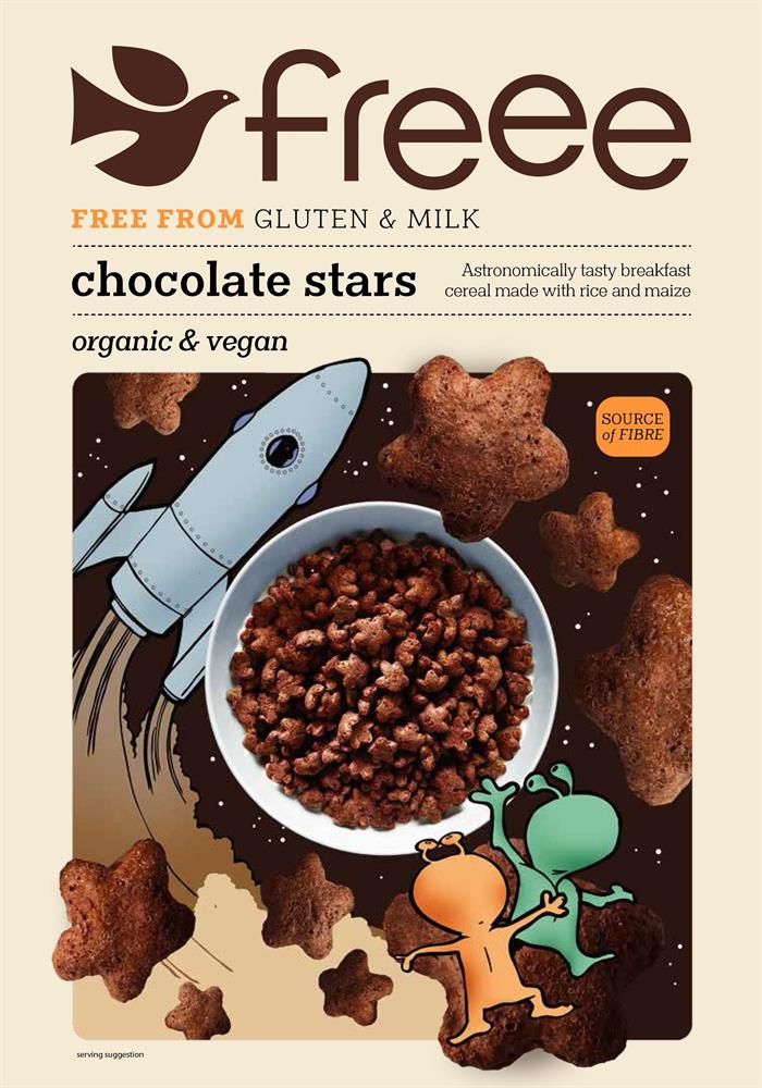 Gluten Free Org Chocolate Star