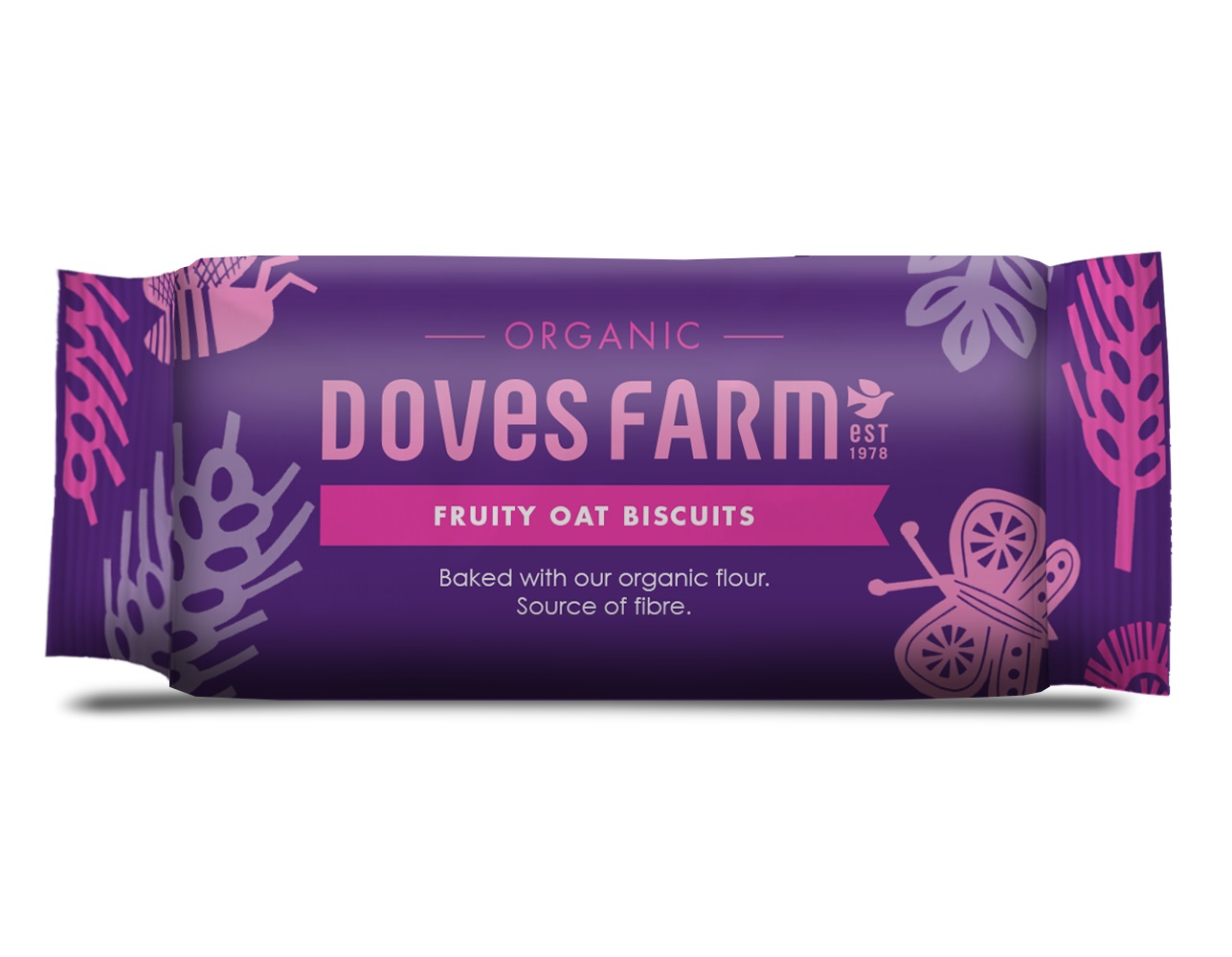 Org Fruity Oat Biscuits (Pack of 4)