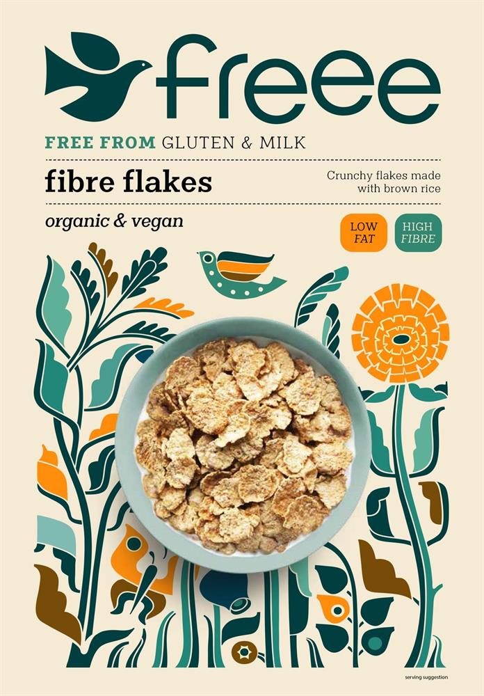 Gluten Free Org Fibre Flakes (Pack of 5)