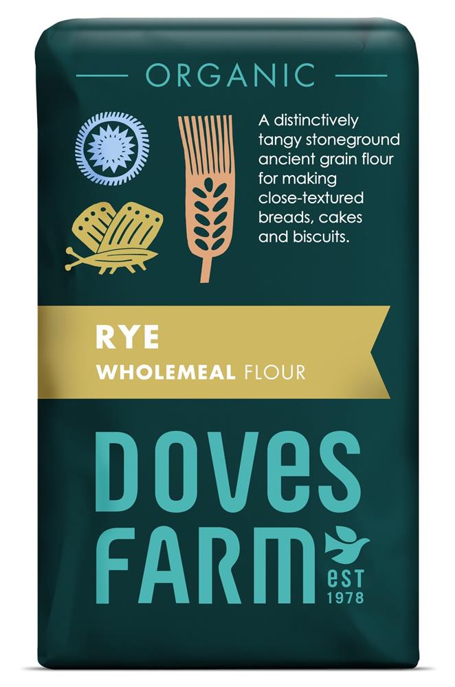 Org Wholemeal Rye Flour