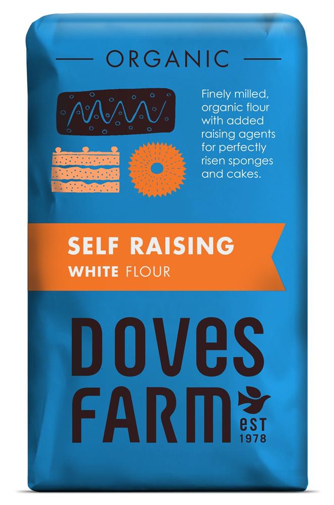Org Self Raising White Flour (Pack of 5)