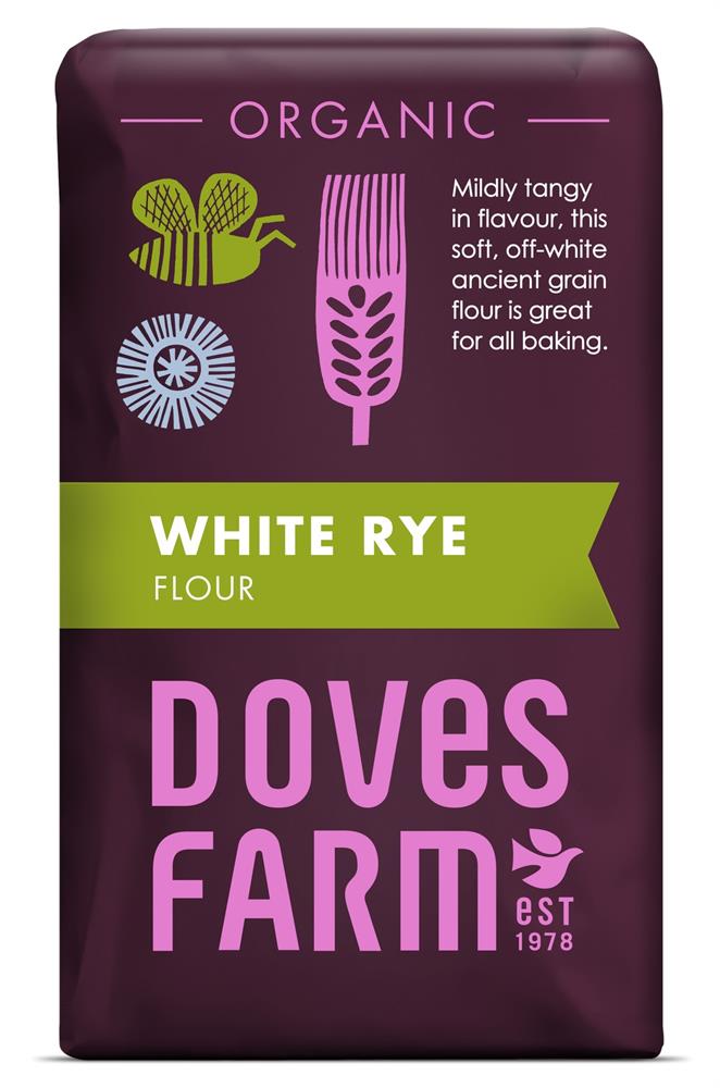 White Rye Flour Organic (Pack of 5)