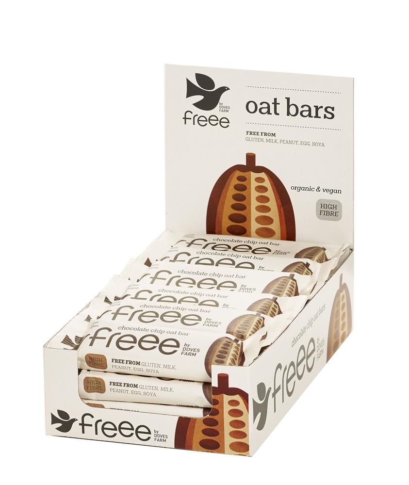 Org GF Choc Chip Flapjack (Pack of 18)