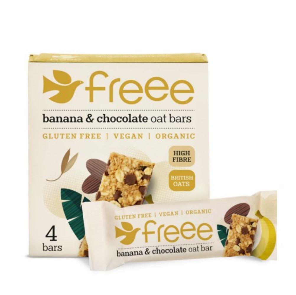 GF Org Banana & Choc Oat Bar (Pack of 7)