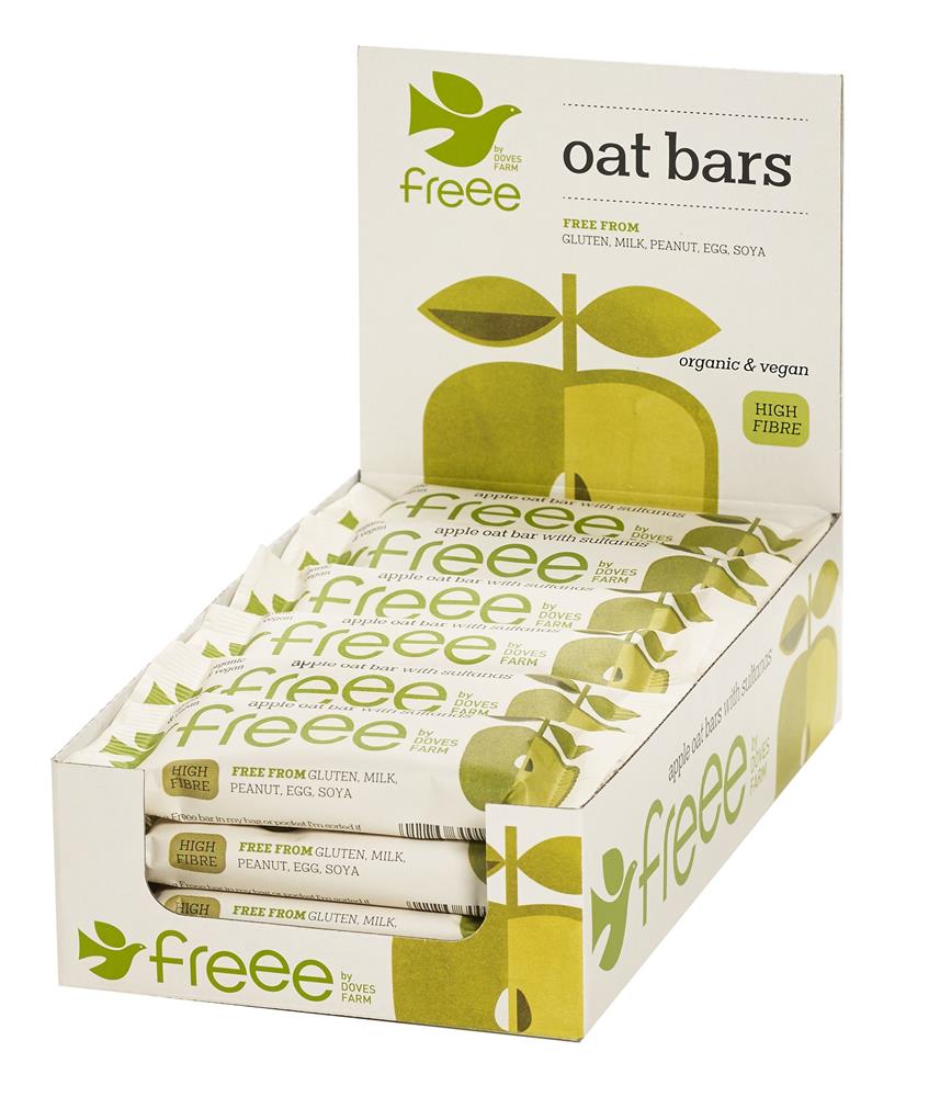 Org GFApple & Sultana Flapjack (Pack of 18)
