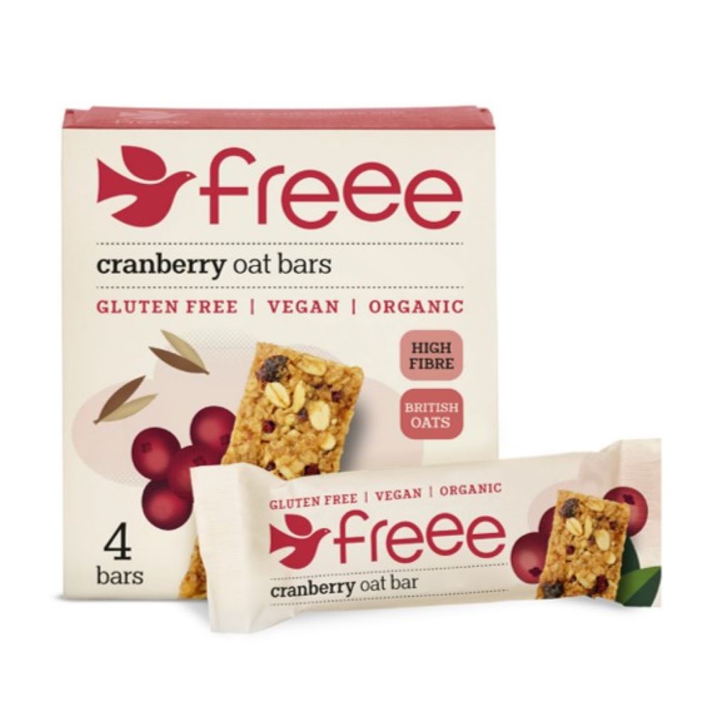 GF Organic Cranberry Oat Bar