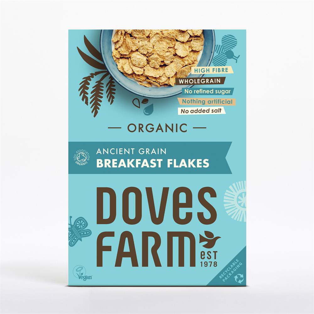 Organic Ancient Grain Breakfast Flakes 375g