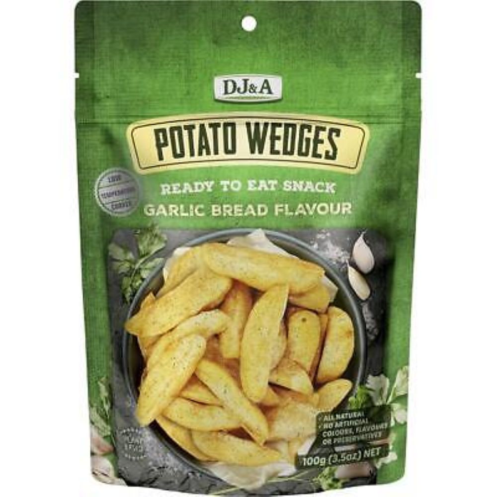 Potato Wedges Garlic Bread (Pack of 3)