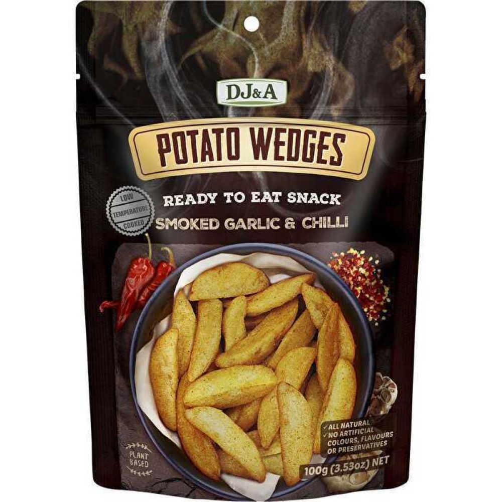 Potato Wedges Smok Garlic Chil (Pack of 3)