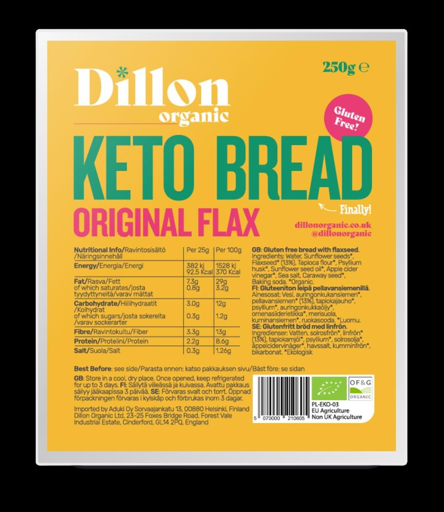 Original Flax Keto Bread