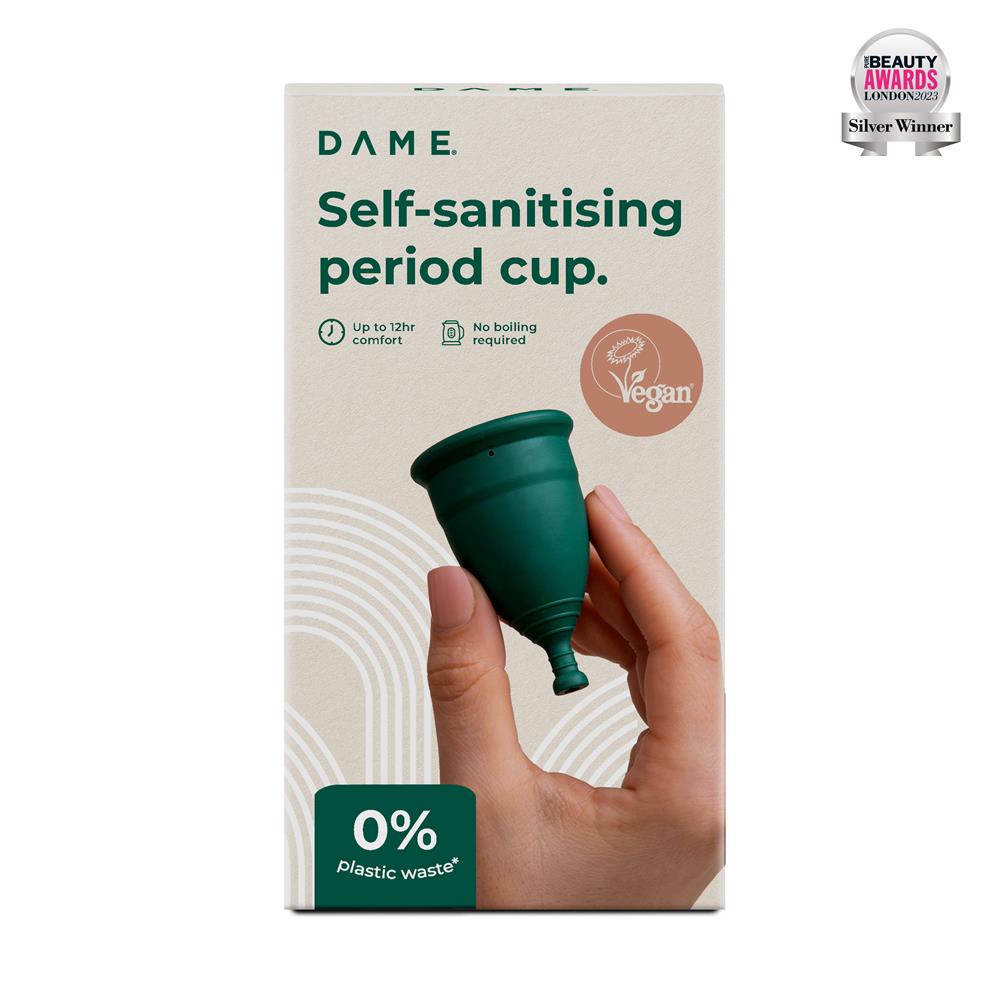 Large Self-Sanitising Period Cup with Drawstring Bag 1 Unit