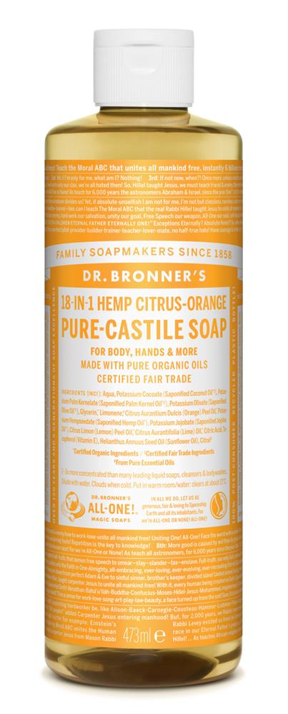 Citrus Castile Liquid Soap
