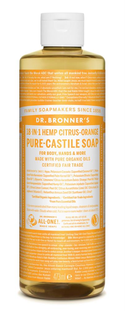 Citrus Castile Liquid Soap