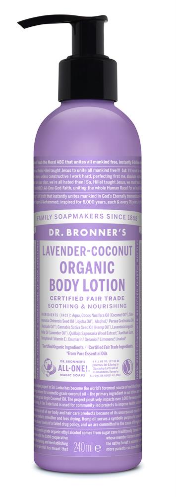 Org Lavender Coconut Lotion