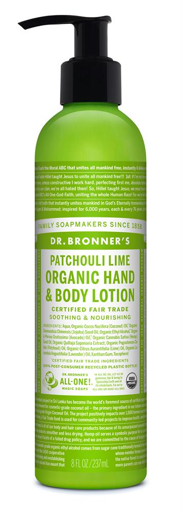 Patchouli Lime Lotion