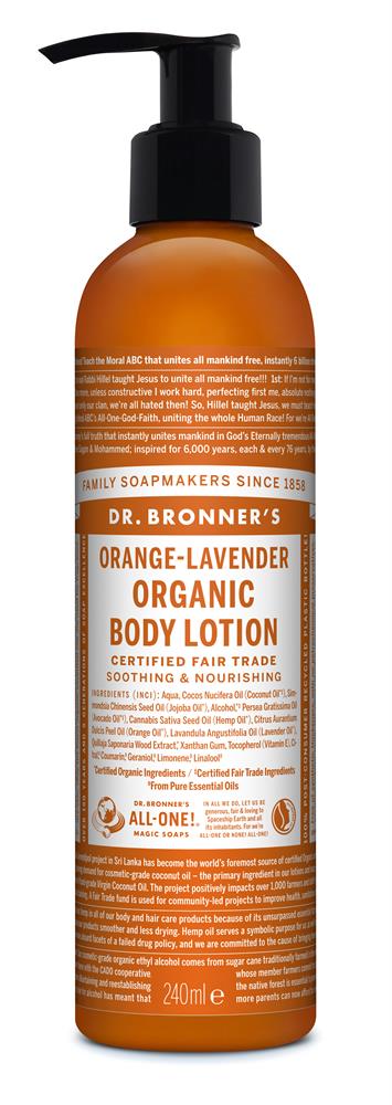 Org Orange Lavender Lotion